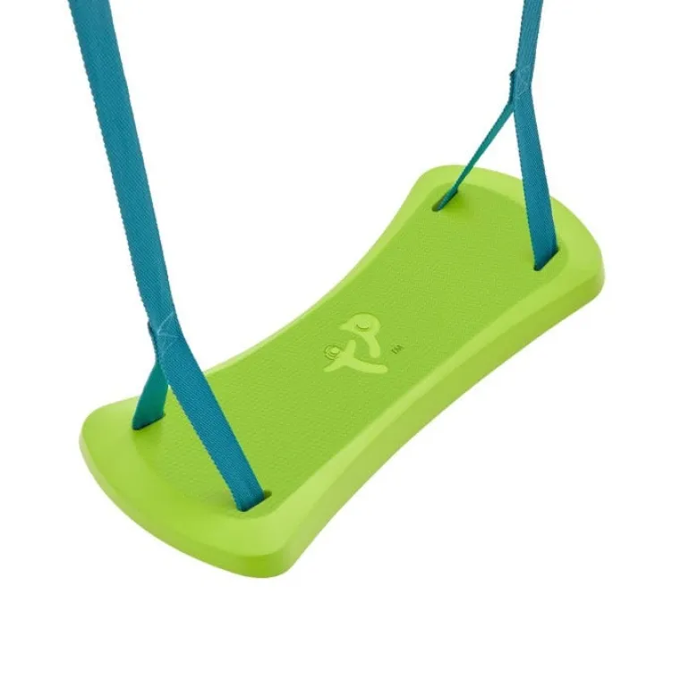 Portique acacia bois carré 2 balançoires H.243 cm TP TOYS