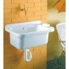 Poste d'eau lave-mains 59x38x27cm Blanc