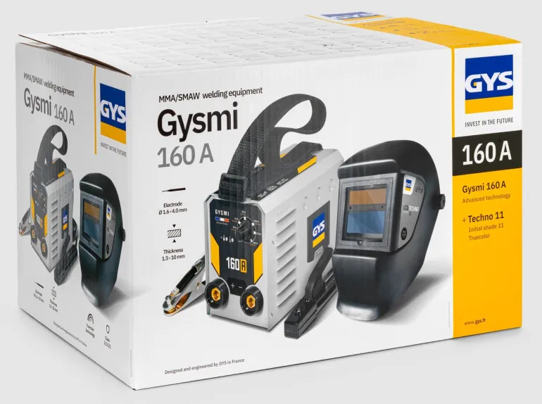 Poste à souder Bundle GYSMI 160A + Masque LCD Techno 11