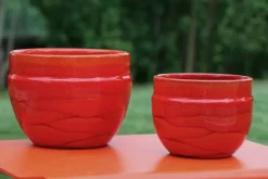 Pot de fleur Austral Ø16 cm LES POTERIES D'ALBI