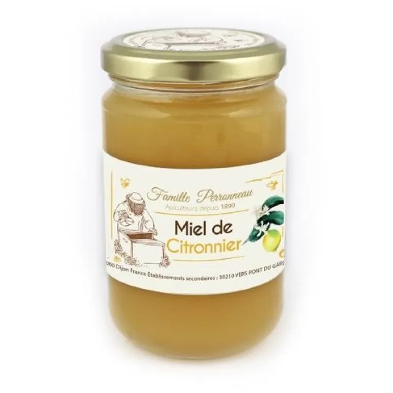 Pot de miel de citronnier 375g