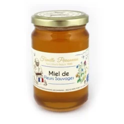 Pot de miel de fleurs sauvages France 375g