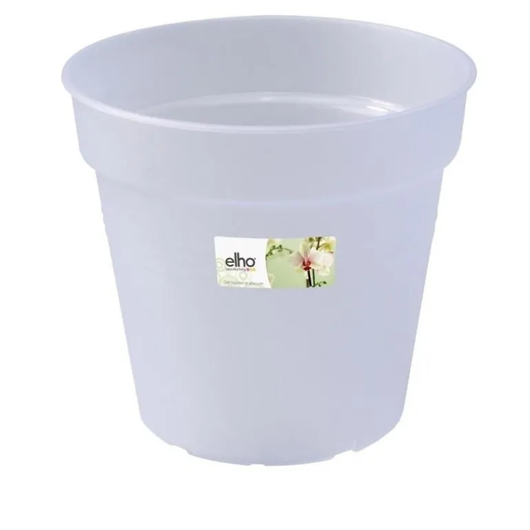 Pot Green Basics orchidée Ø17 cm transparent ELHO