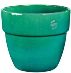 Pot Pessac Ø15 cm émeraude