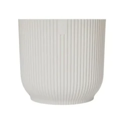 Pot Vibes fold rond Ø16 cm blanc soie ELHO