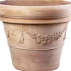 Pot Doppio Bordo Festonato en terre cuite Ø35 cm