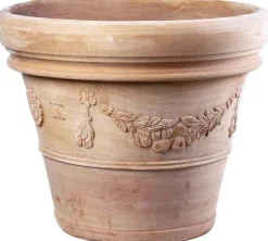 Pot Doppio Bordo Festonato en terre cuite Ø30 cm