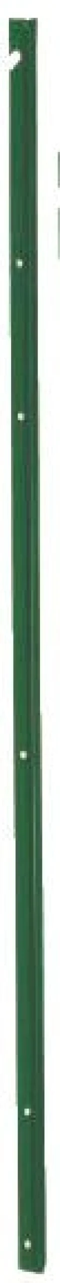Poteau classique vert en T 30x30mm
