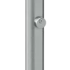 Poteau OPALU aluminium gris thermolaqué 56 x 101 x 1136 mm