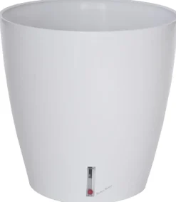 Pot Eva New rond blanc Ø30 cm 14,5L RIVIERA