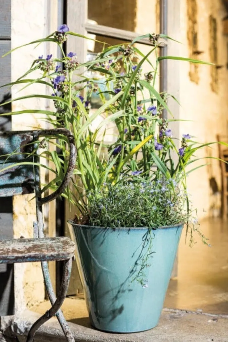 Pot Kinfolk Ø29,5 cm vert d'eau DEROMA