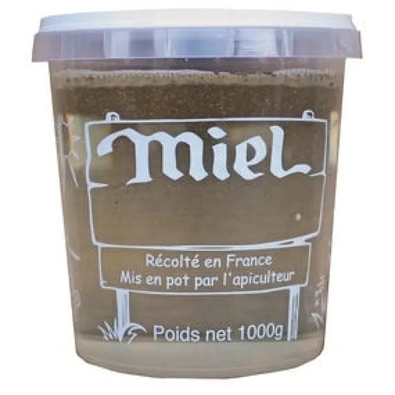Pot plastique inviolable Nicot 1 kg