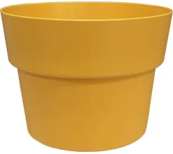 Pot rond Cocoripot Ø28 cm jaune pollen