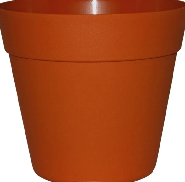 Pot rond Cocoripot Jade Ø30 cm brique