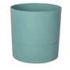 Pot rond gamme Aquaduo Ø19 cm vert eucalyptus 3,5L EDA