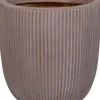 Pot rond Greenwich Ø31 cm marron