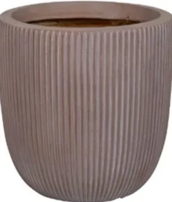 Pot rond Greenwich Ø24 cm marron
