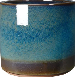Pot rond Océan Ø25 cm bleu DEROMA