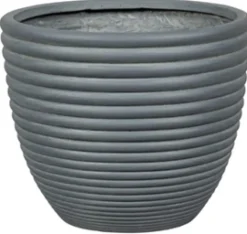 Pot rond Regina Ø30 cm anthracite