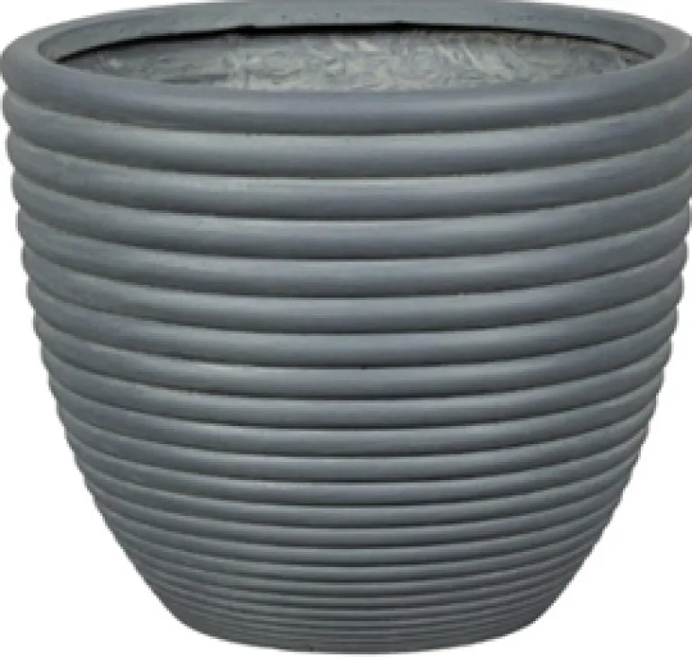 Pot rond Regina Ø44 cm anthracite