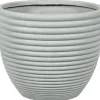 Pot rond Regina Ø24 cm bleu/gris