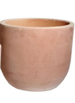 Pot rond Whitewash Bullet terre cuite Ø 43 cm