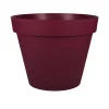 Pot Toscane Ø60cm bourgogne 76L EDA