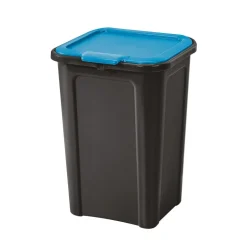 Poubelle de recyclage Cover Line 45L couvercle bleu