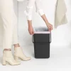 Poubelle Sort&Go 25L gris anthracite