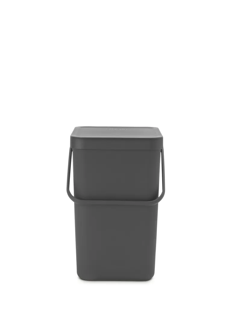 Poubelle Sort&Go 25L gris anthracite