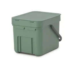 Poubelle Sort&Go 6L vert foncé