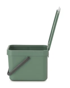 Poubelle Sort&Go 6L vert foncé