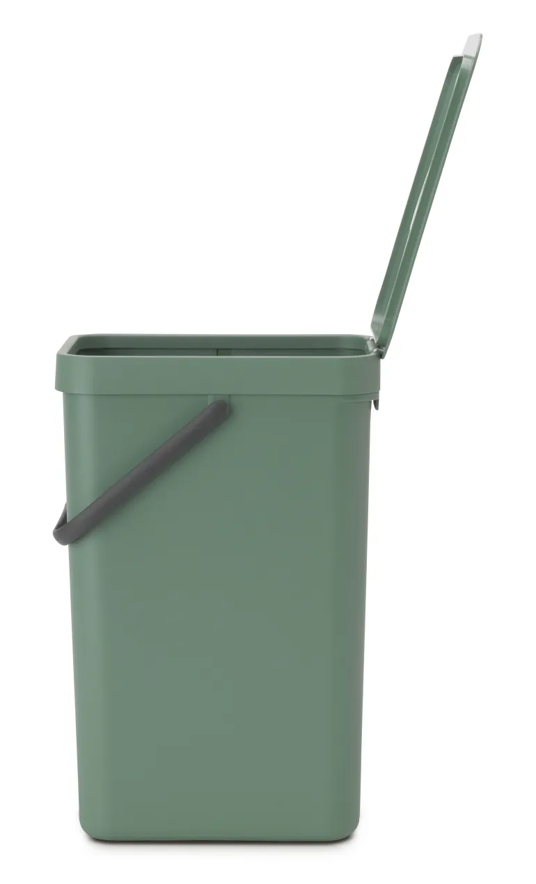 Poubelle Sort&Go 16L vert foncé