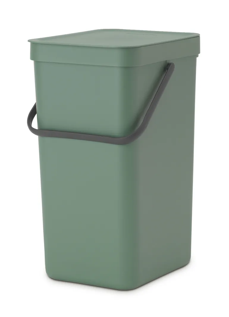 Poubelle Sort&Go 16L vert foncé