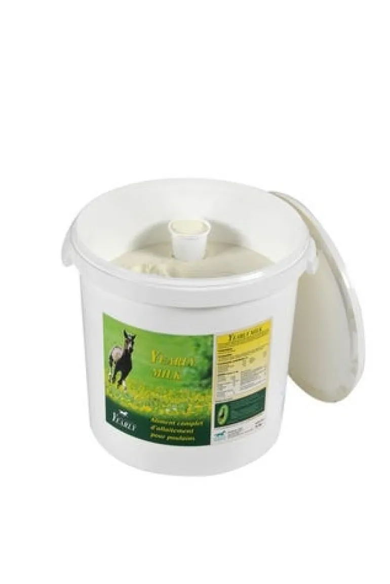 Poudre de lait pour poulain orphelin Seau de 15kg YEARLY