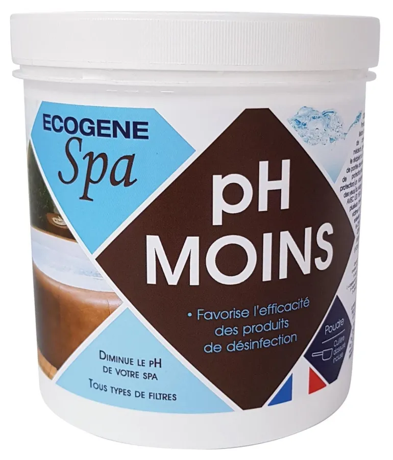 Poudre PH moins pour spa 1kg ECOGENE