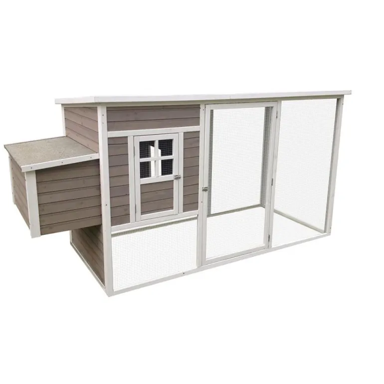 Poulailler Molly cottage 7 poules 250x99x127 cm