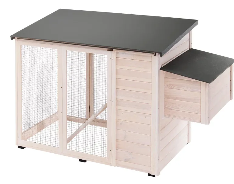 Poulailler Iris 2/3 poules 169,5x121x117 cm FERPLAST