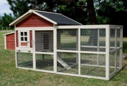 Poulailler Michigan 4/6 poules 233x115x121 cm
