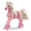 Poulain Licorne fleuri