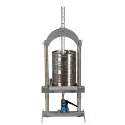 Pressoir à fruits hydraulique 18 litres en inox