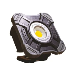 Projecteur de chantier Led rechargeable 10W IP54 1000 Lumens