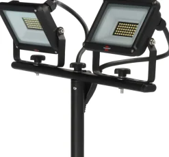 2 Projecteurs LED JARO 6060 T avec trépied 4800lm