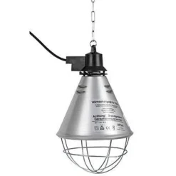 Protecteur lampe chauffage câble 2,5m + prise de terre KERBL