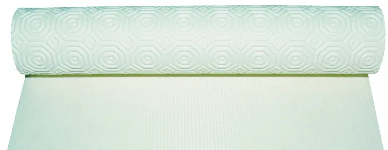 Protège table uni PVC 140 cm blanc - Vendu au mètre