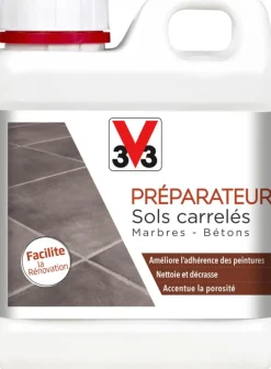 Préparateur de sols carrelés/marbres/béton 1L V33