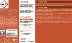 Préparateur de sols carrelés/marbres/béton 1L V33
