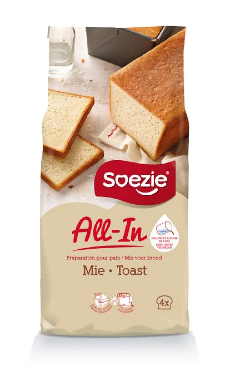Préparation pour pain de mie 2,4kg - All-in SOEZIE