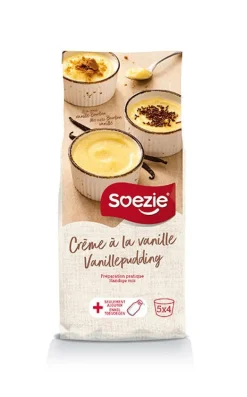 Préparation pratique pour crème à la vanille 400 g SOEZIE