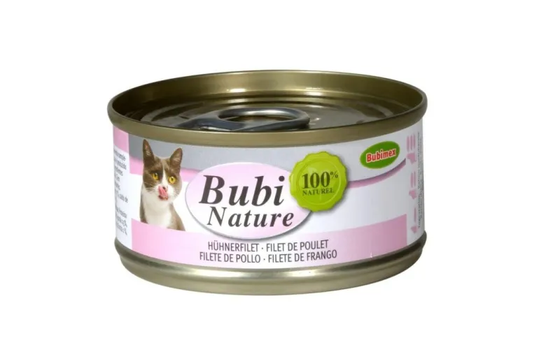 Pâtée pour chat Bubi Nature aux filets de poulet 70g